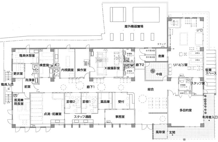 フロア1階